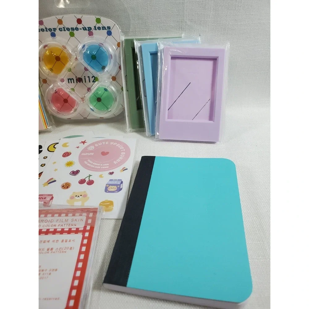 For Fujifilm Instax‎ Mini 12 Case PU Leather Cover + Bundle
